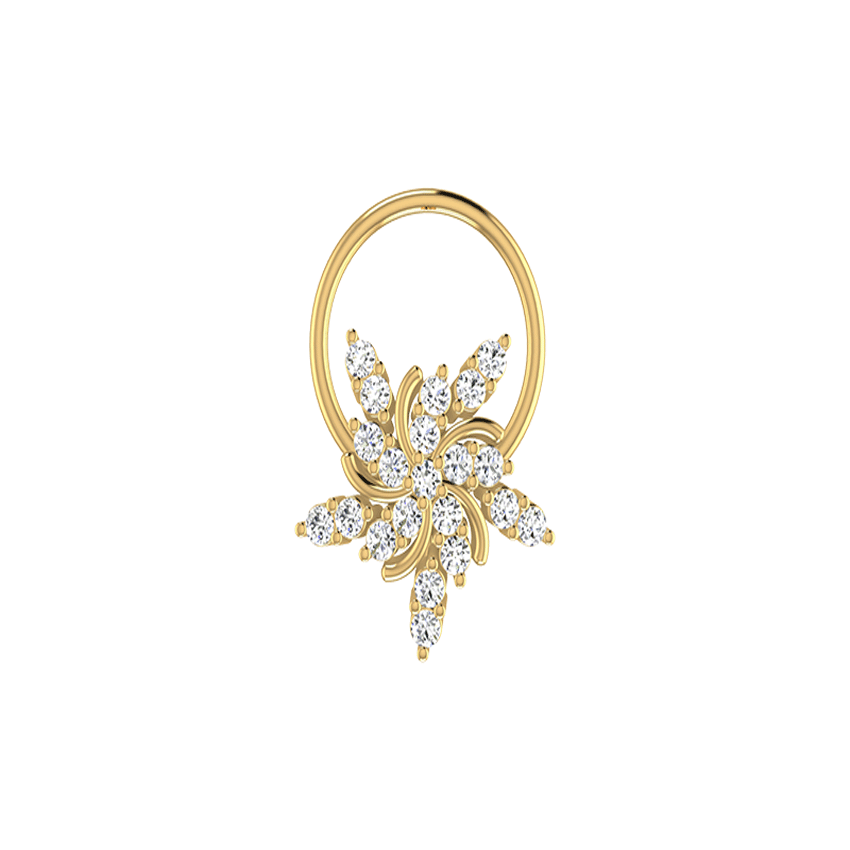 Elegance Luxe Diamond Nosepins