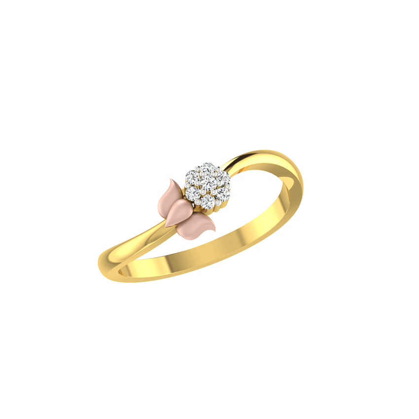 Stellar Drift Diamond Ring