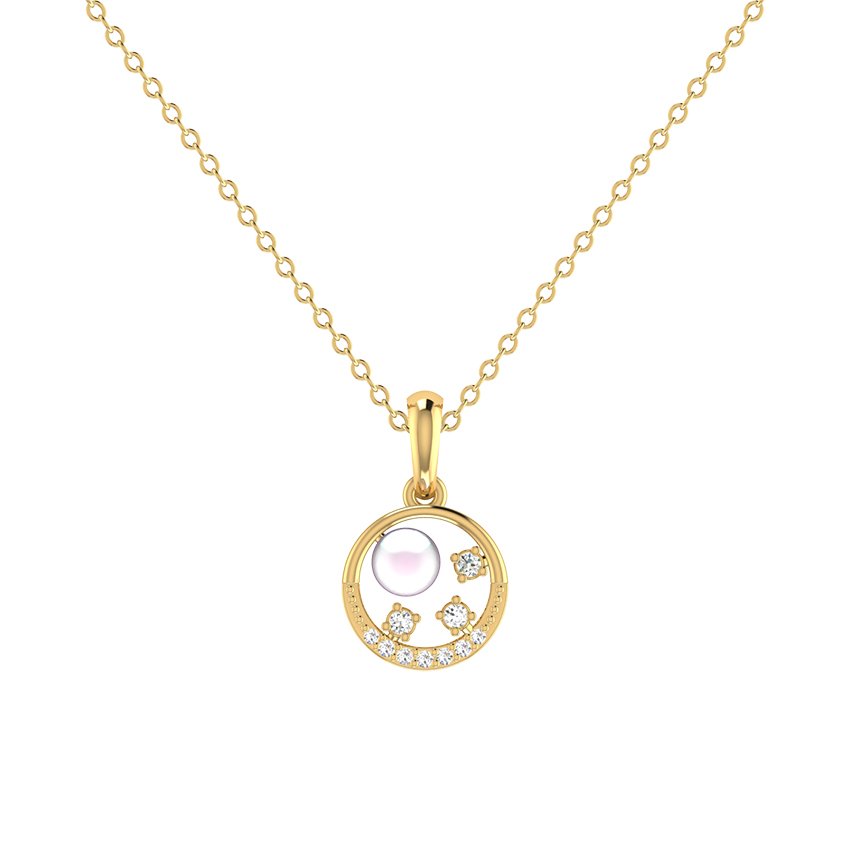 Shine Loop Diamond Pendant