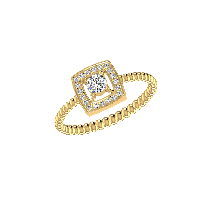 Dazzling Desire Solitaire Ring