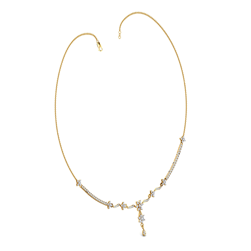 Meenakari Marvel Diamond Necklace Set