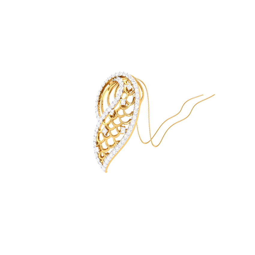 Diamond Ocean Luster Pendant