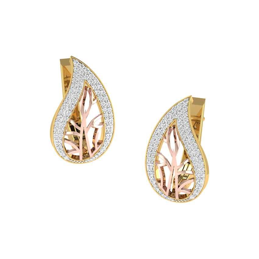 Celestial Breeze Diamond Earrings Bali