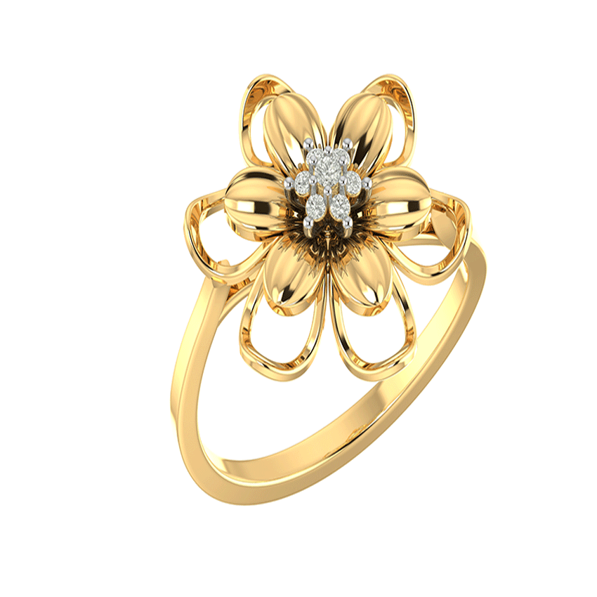 Twilight Whisper Diamond Ring