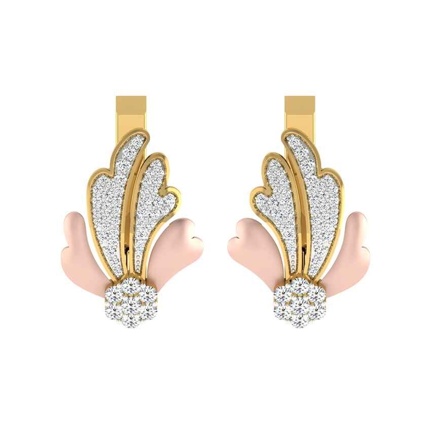 Blissful Gleam Diamond Earrings Bali