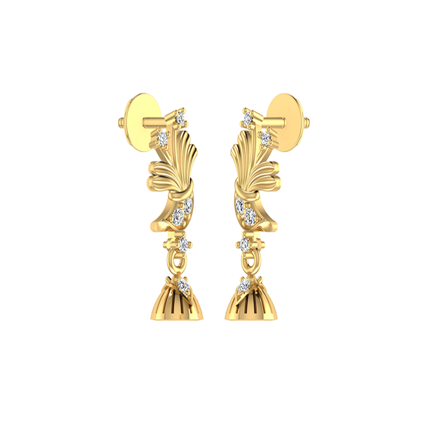 Twinkling Crest Fancy Earrings
