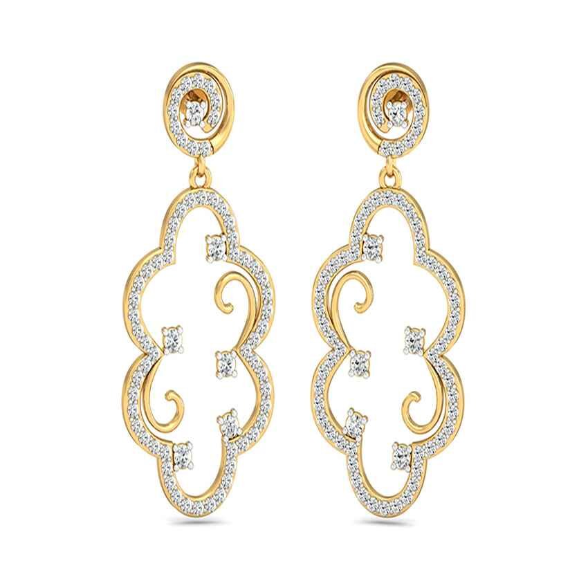 Diamond Prism Earrings