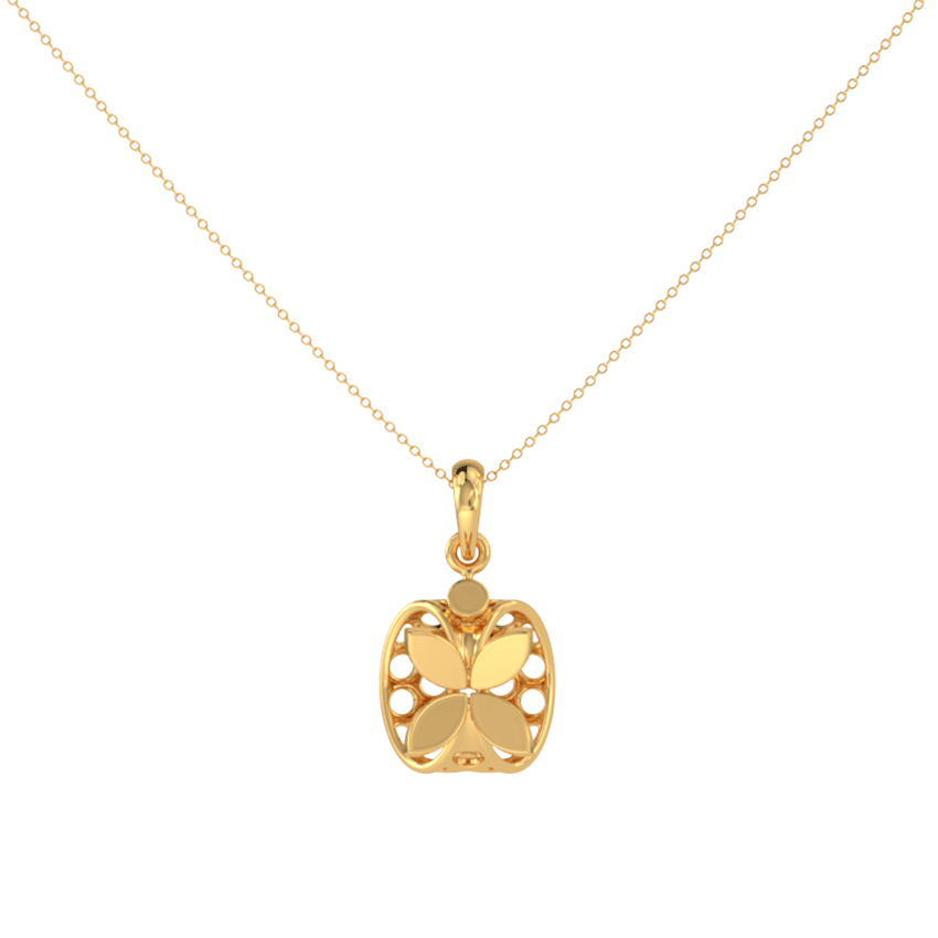 Gleam Verse Gold Pendant