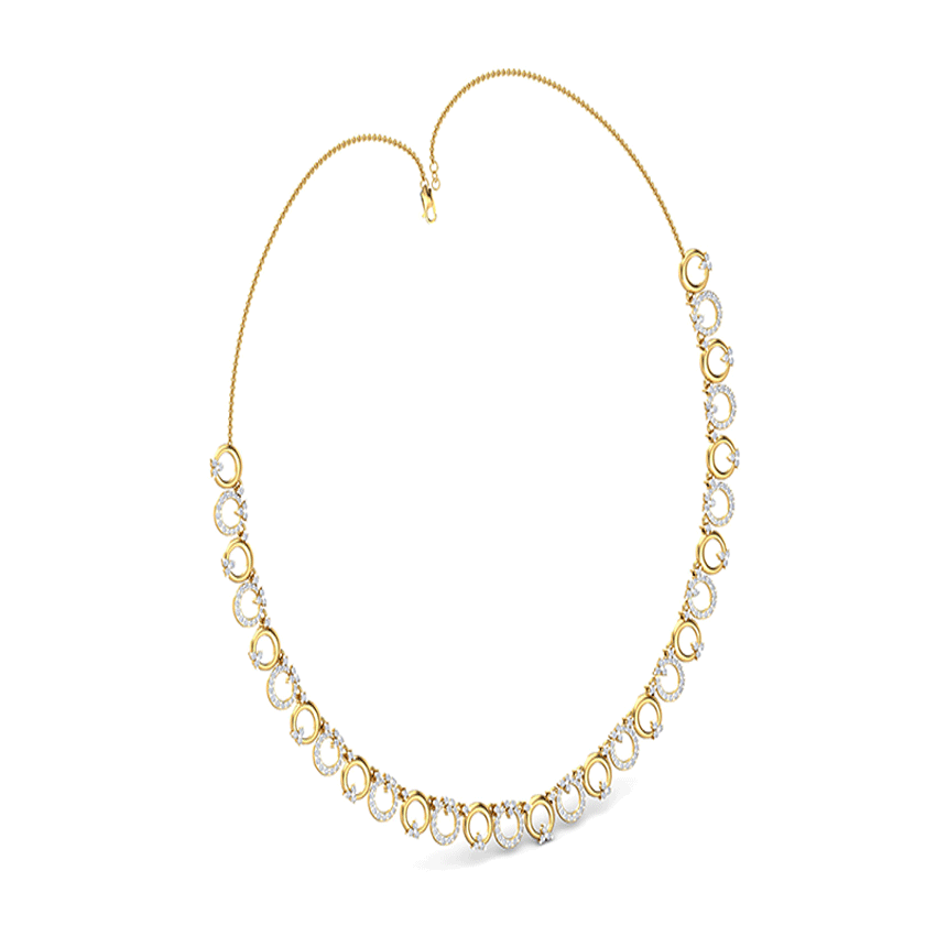 Whimsical Charm Diamond Necklace Set