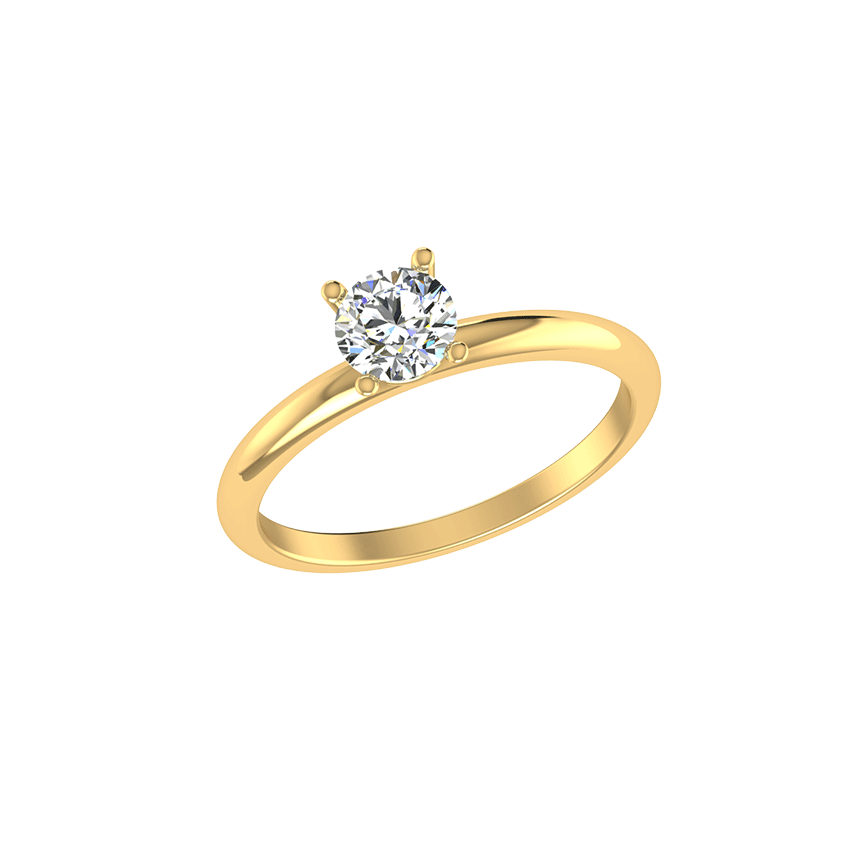 Timeless Love Solitaire Ring
