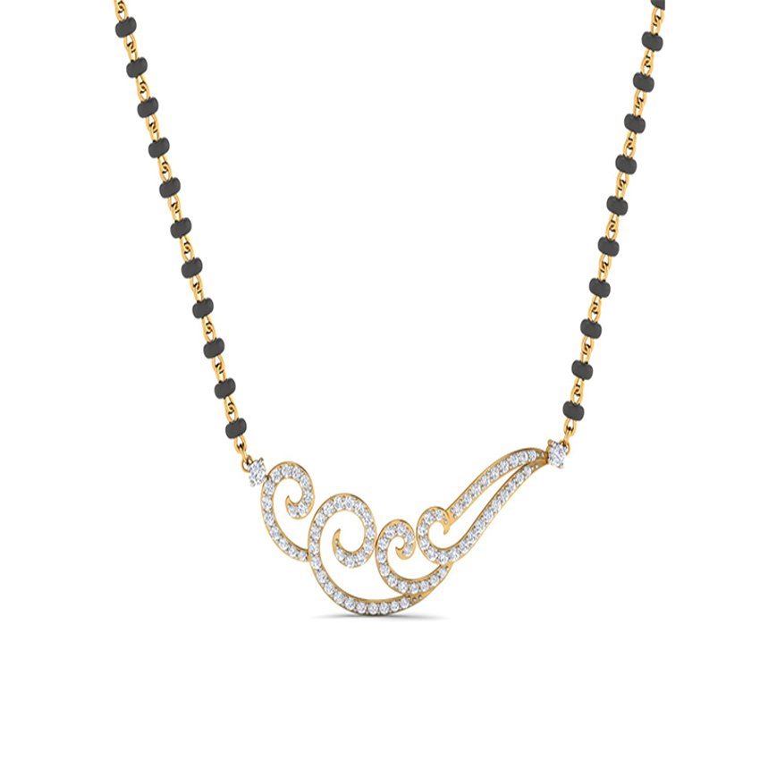 Diamond Sacred Bond Mangalsutra Pendant