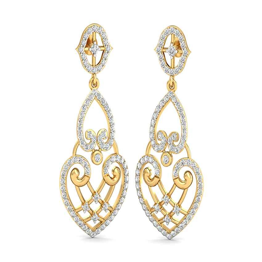 Diamond Aurora Glow Earrings