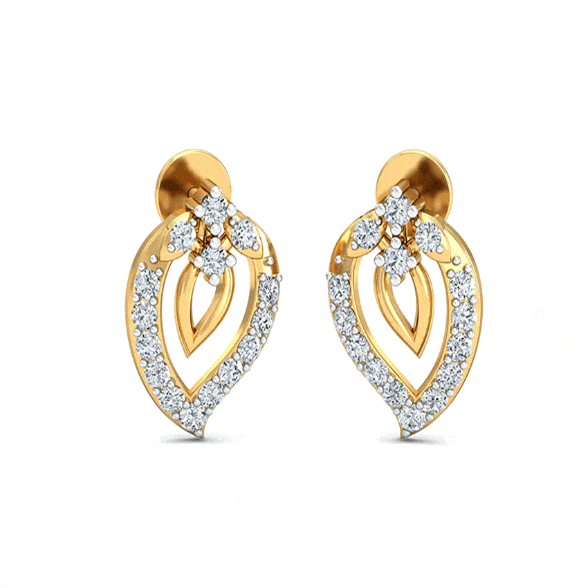 Sunbeam Diamond Earrings