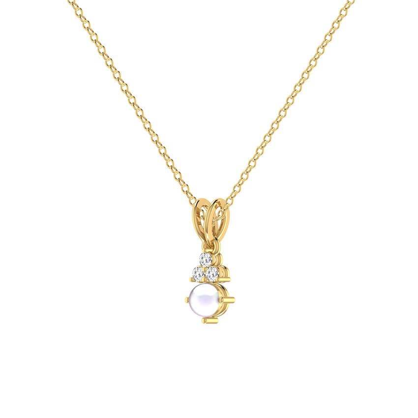 Silk Shine Diamond Pendant