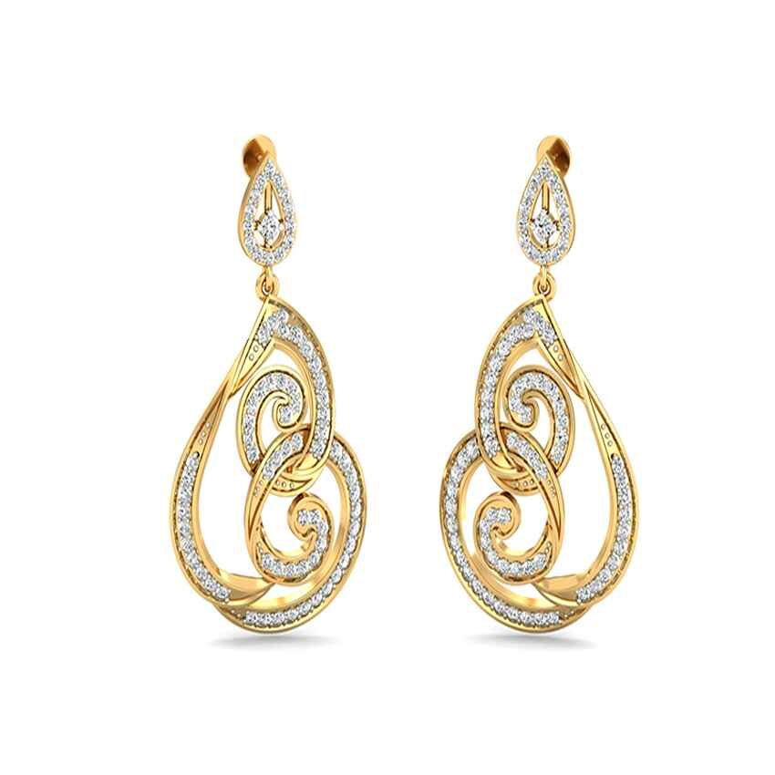 Diamond Illusion Earrings