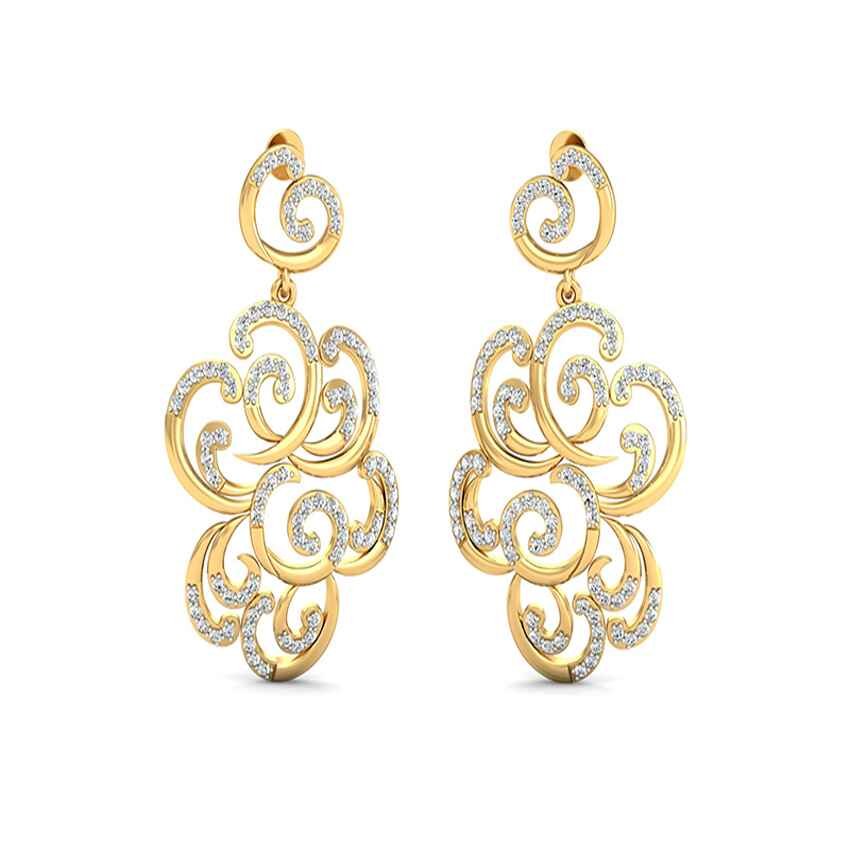 Diamond Cosmic Symphony Earrings