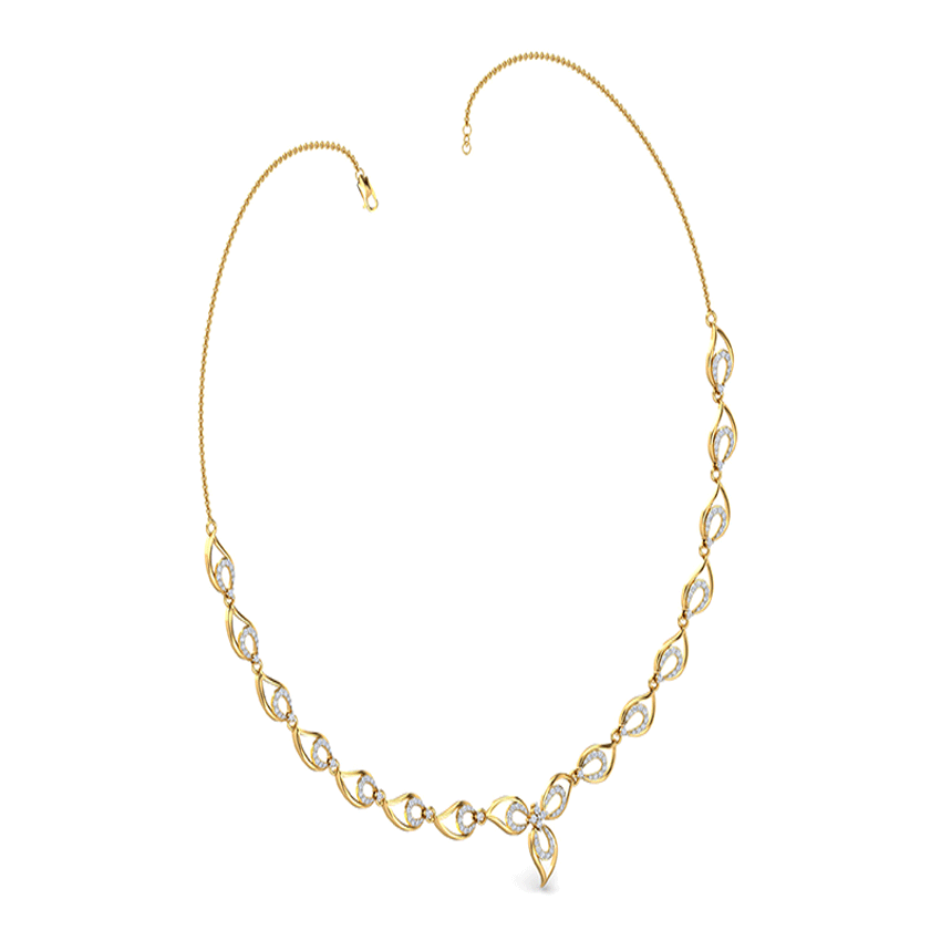 Mystic Glow Diamond Necklace Set