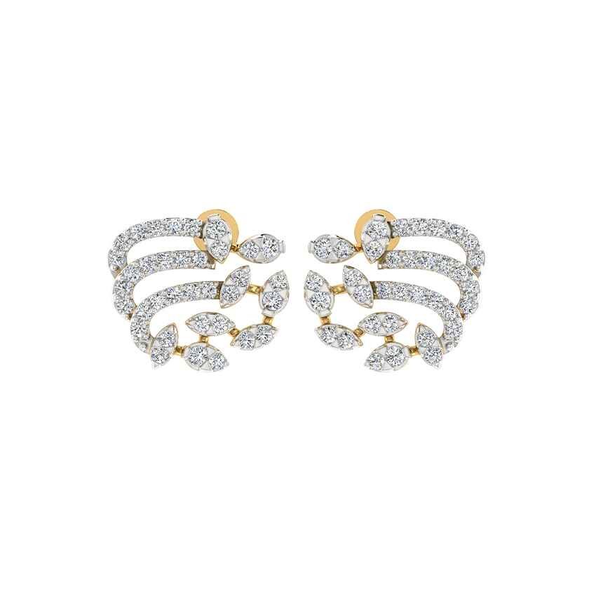 Opulent Radiance Diamond Earrings