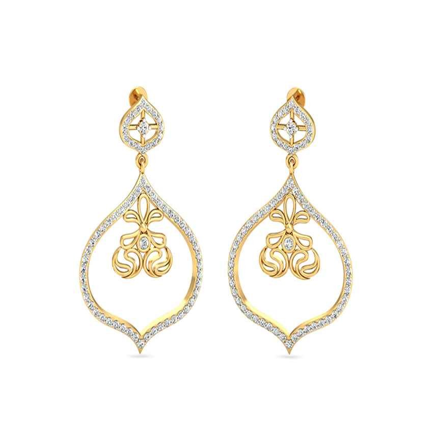Diamond Enigma Earrings