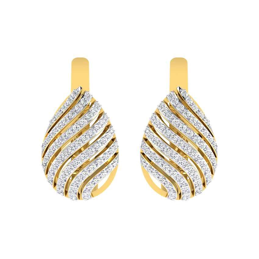 Whisper Glow Diamond Earrings Bali