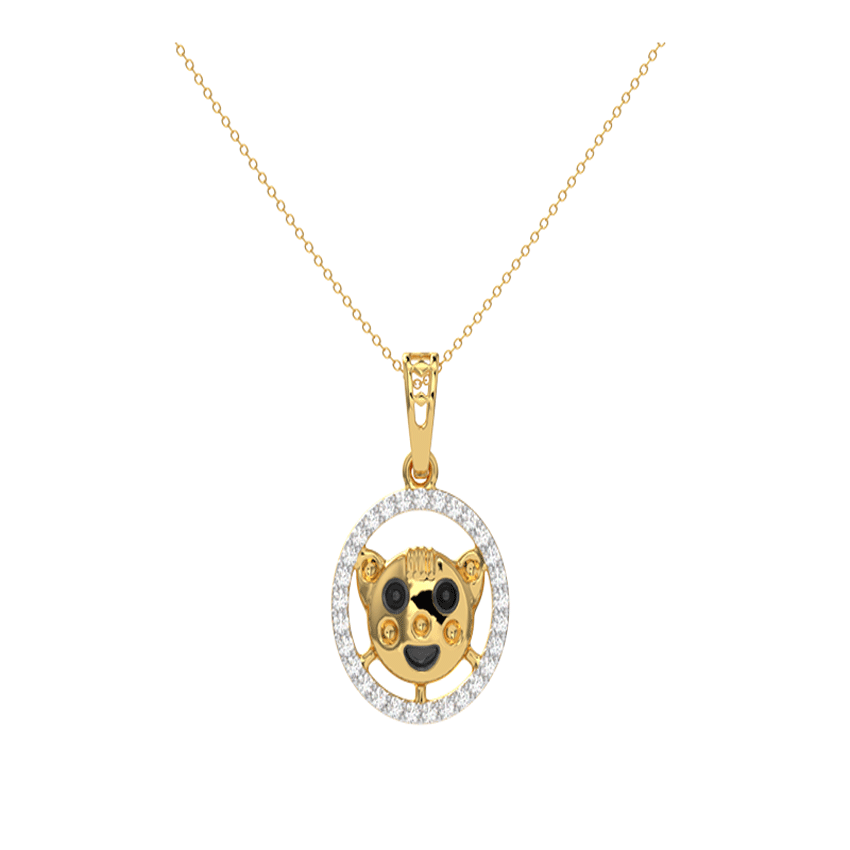 Bubbles Diamond Pendant