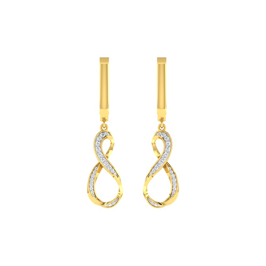 Everlasting Lustre Diamond Earrings Bali