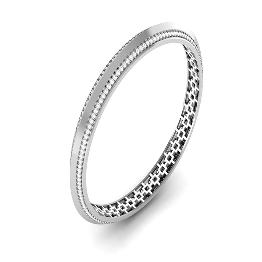 Diamond Fascinating Fancy Bangles