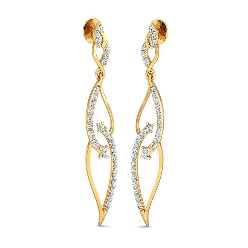 Diamond Chic Drop Earrings