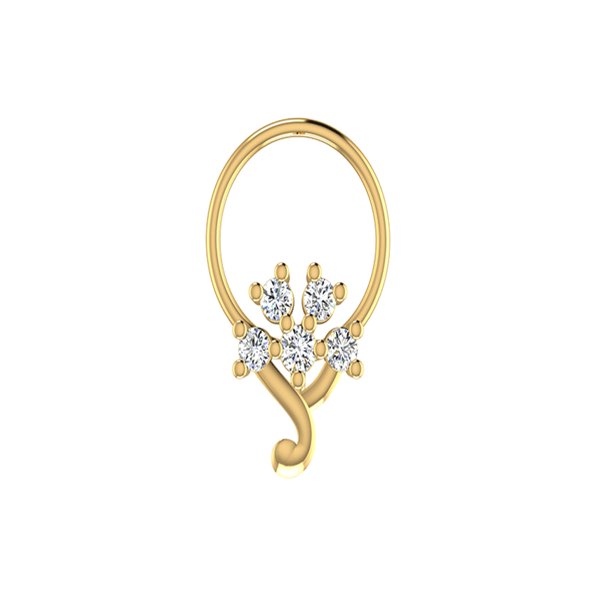 Diamond Midnight Glow Nosepin