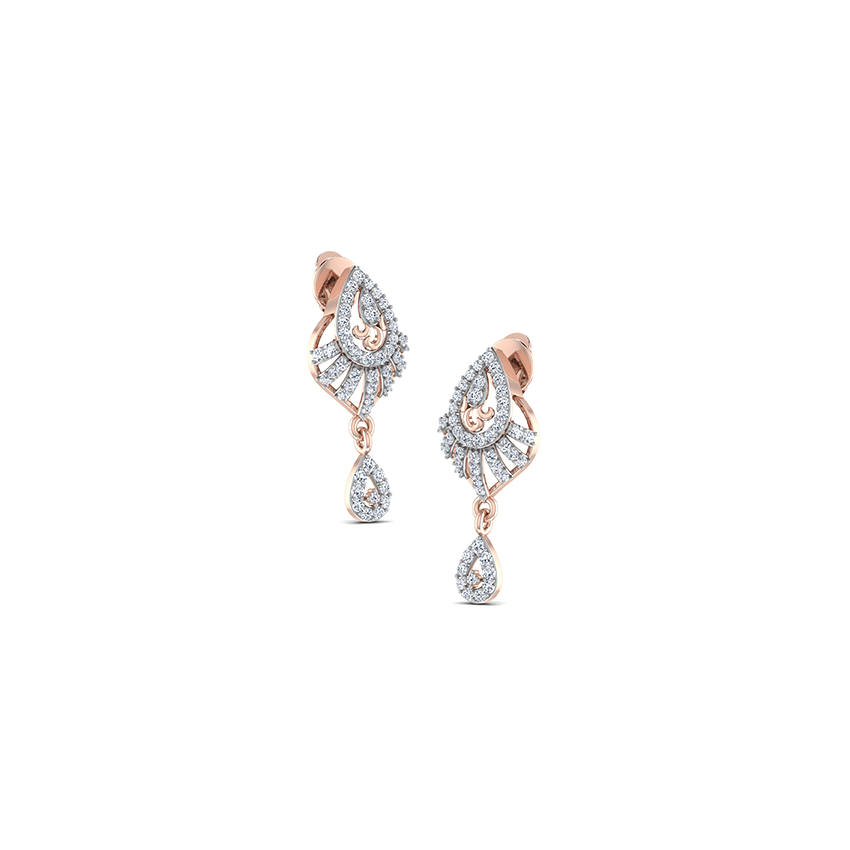 Eclipse Radiance Diamond Earrings