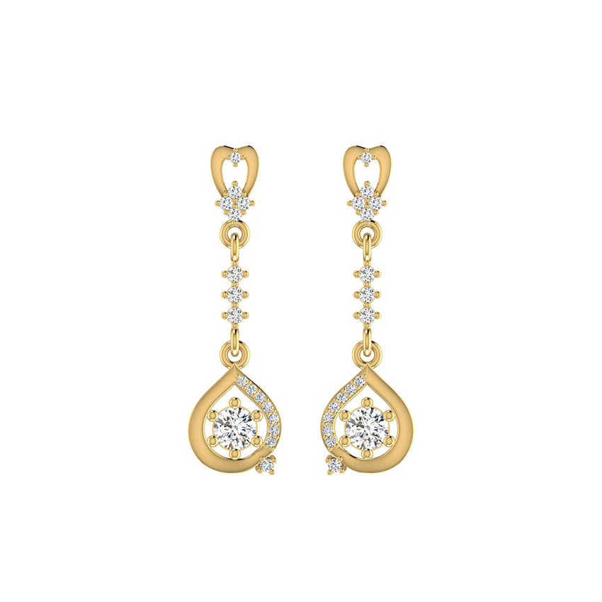Velvet Dawn Diamond Earrings