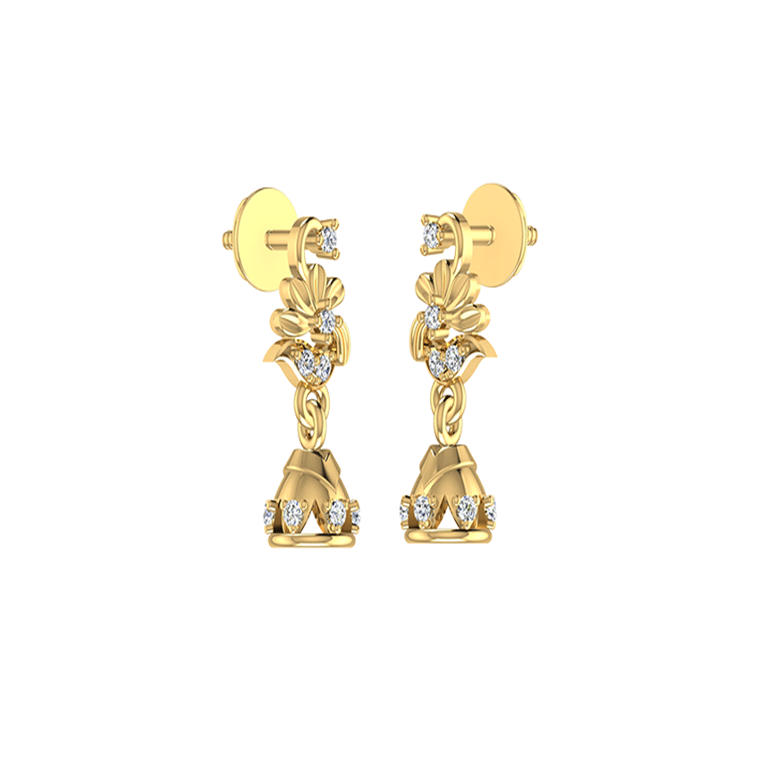 Golden Starlit Fancy Earrings