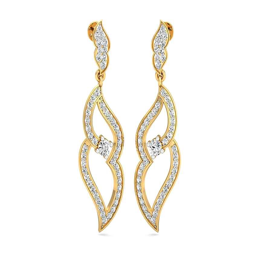 Diamond Halo Earrings
