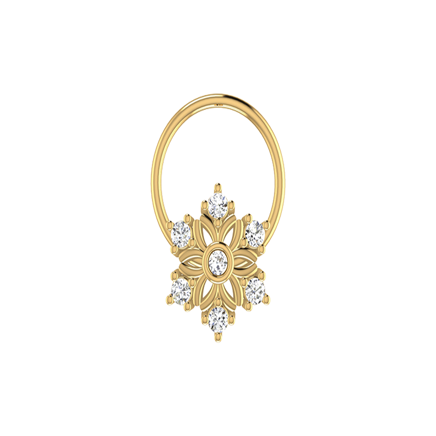 Heartfelt Glow Diamond Nosepins