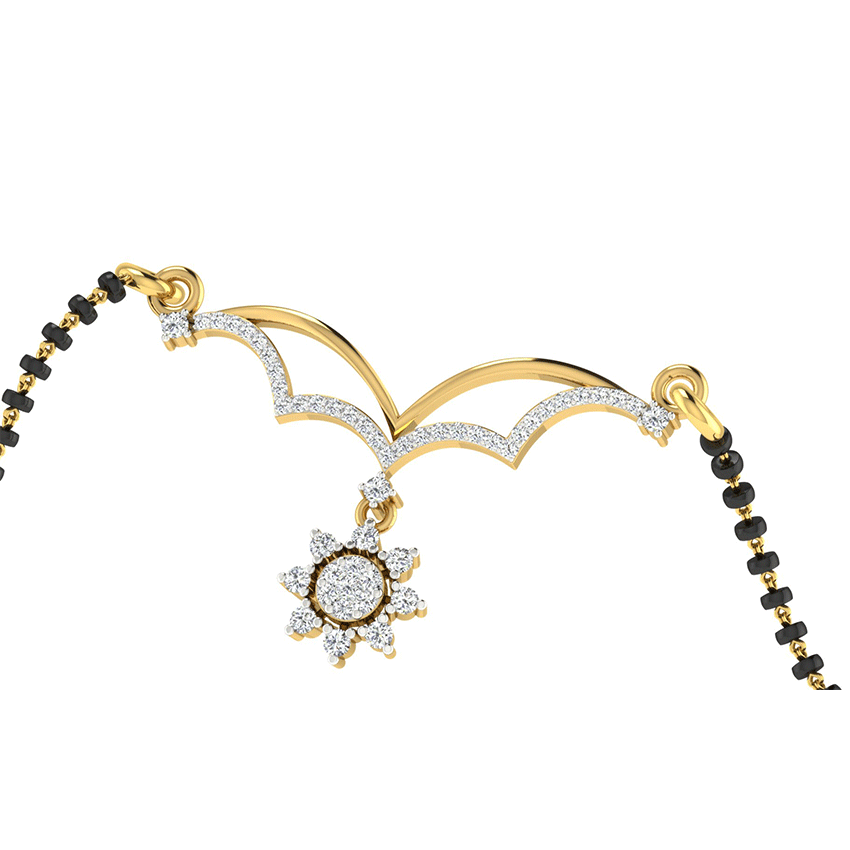 Traditional Whisper Tanmanya Diamond Pendant