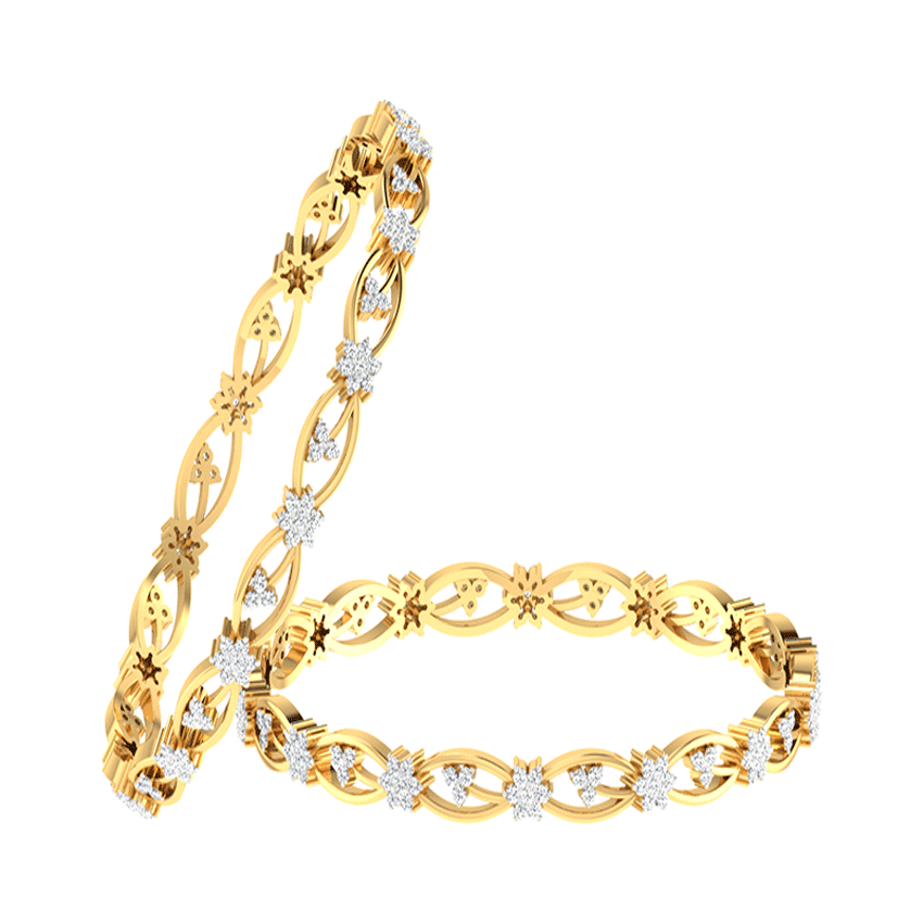 Diamond Roma Bangles