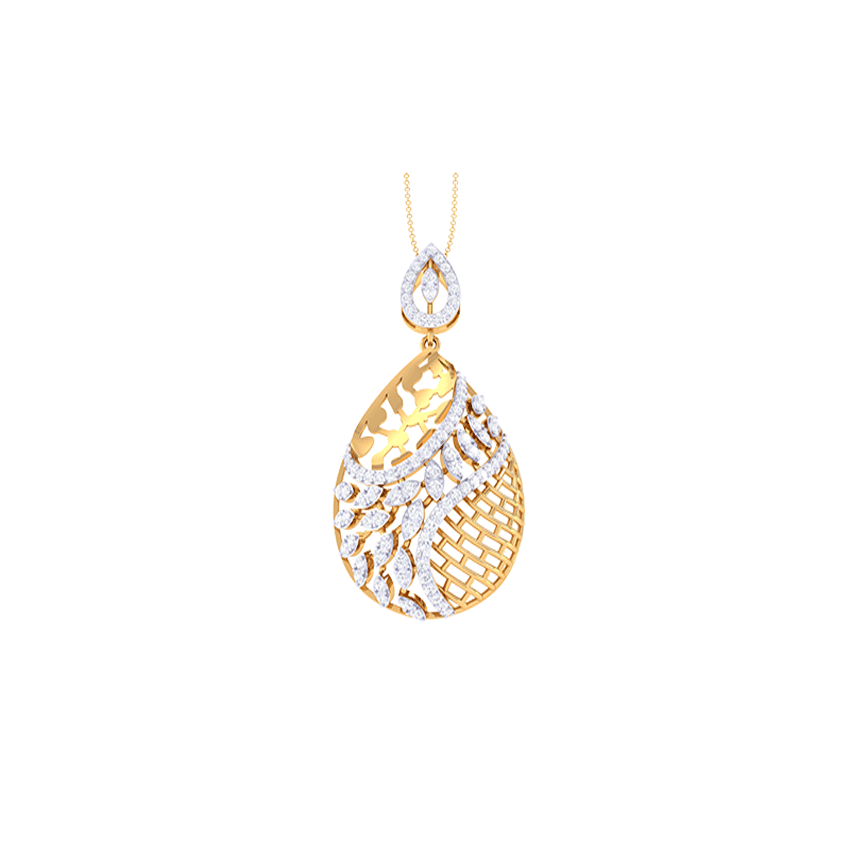 Diamond HaloGleam Pendant