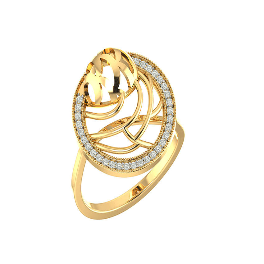 Gleaming Hush Diamond Ring