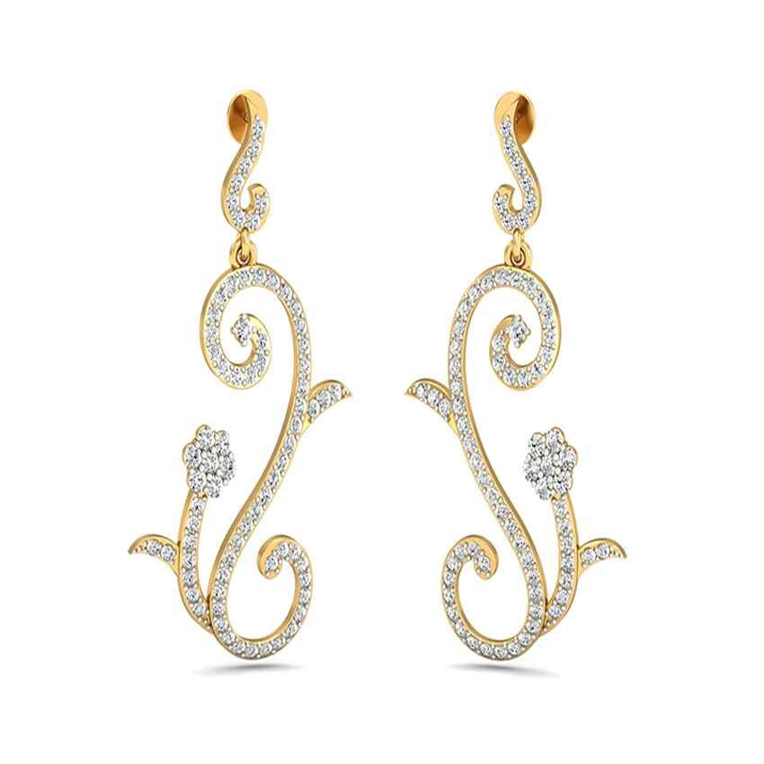 Diamond Enchanted Drizzle Earrings