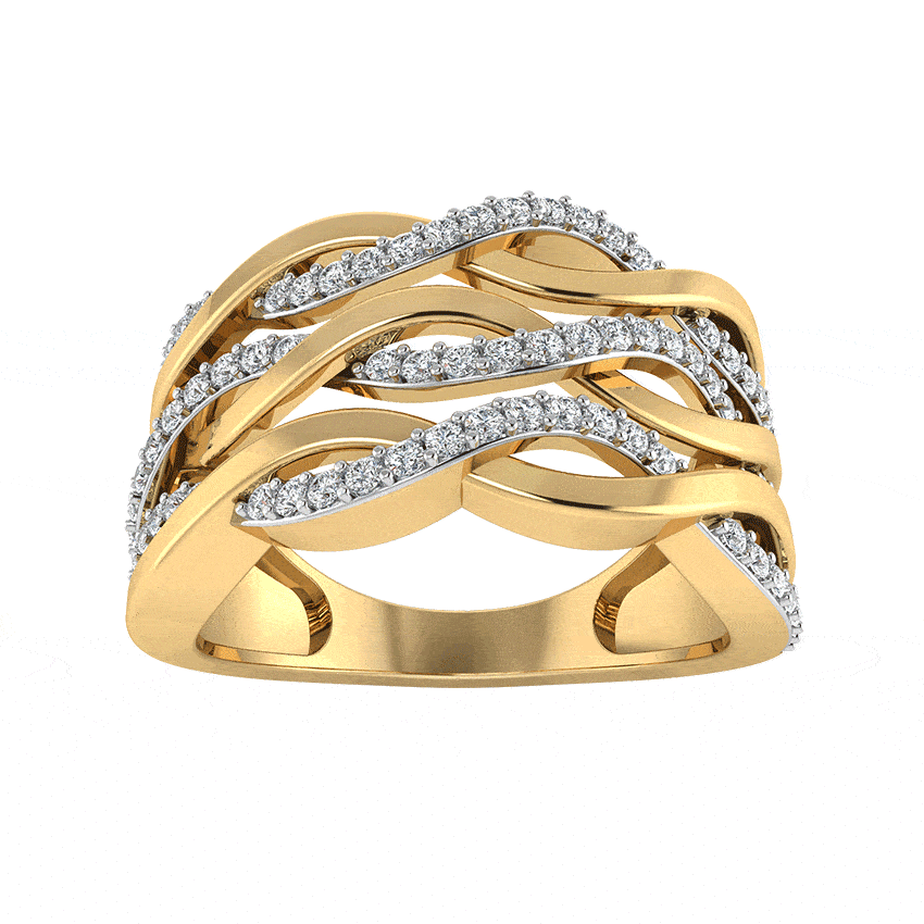 Luxe Embrace Diamond Cocktail Ring