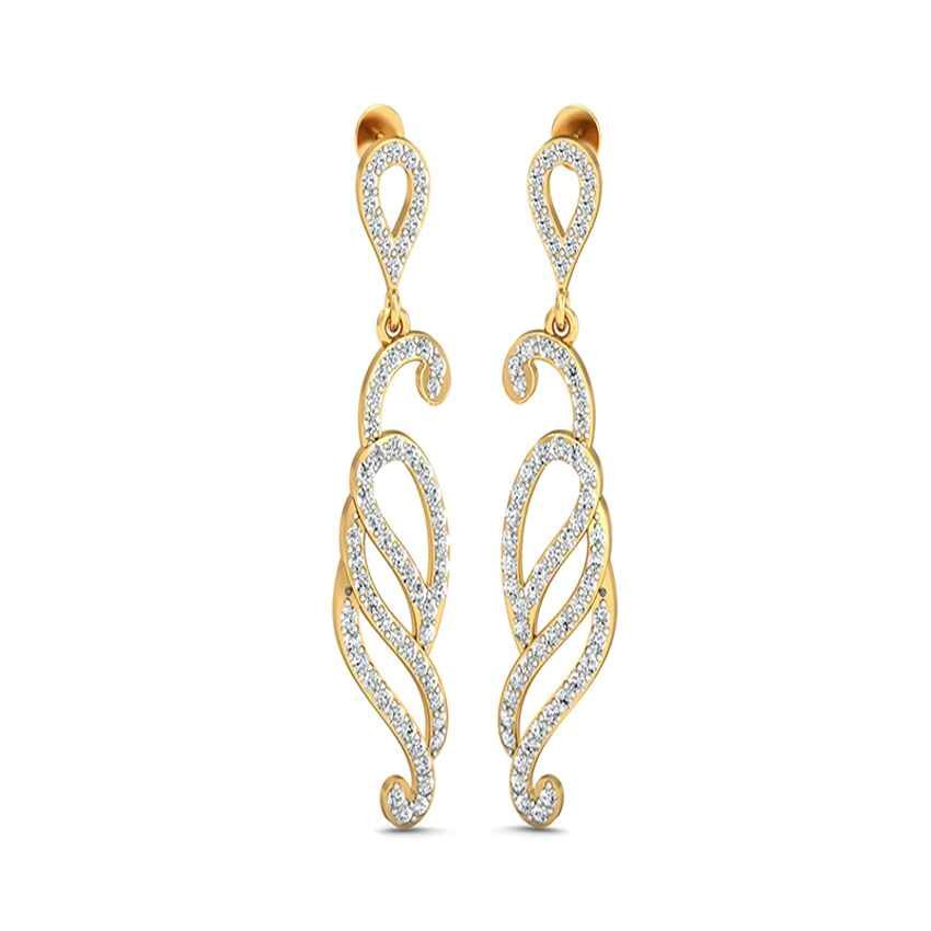 Diamond Divine Flow Earrings