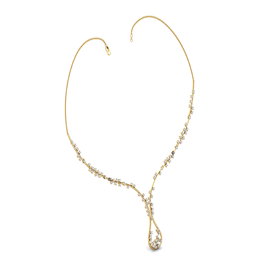 Moonbeam Shine Diamond Necklace Set