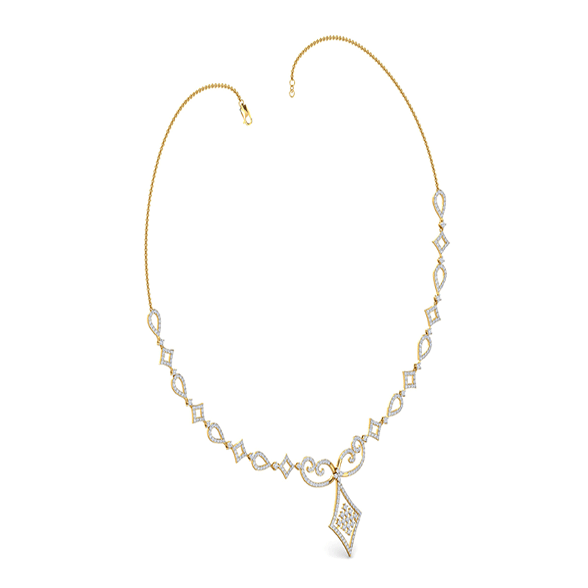 Butterfly Bliss Diamond Necklace Set