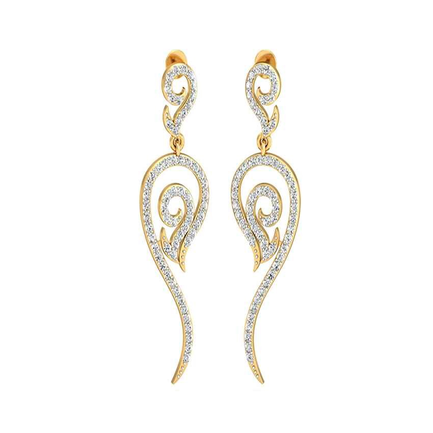 Diamond Starry Flow Earrings