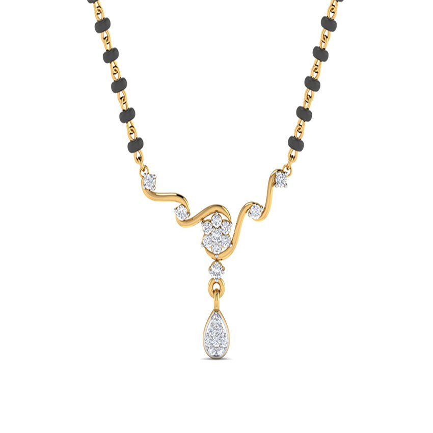 Vintage Charm Diamond Mangalsutra