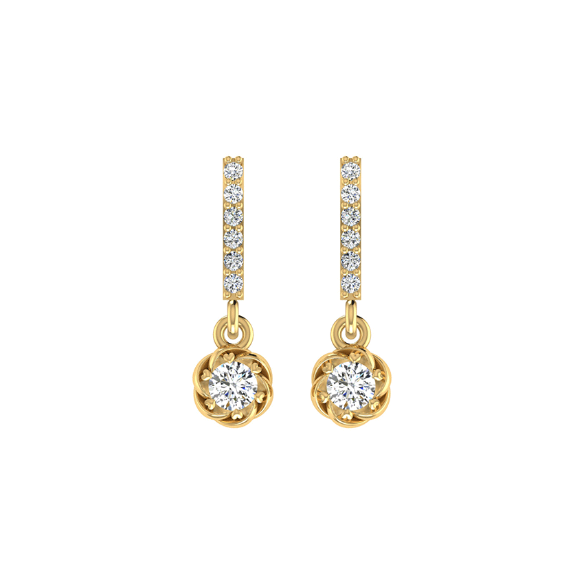 Velvet Radiance Diamond Earrings
