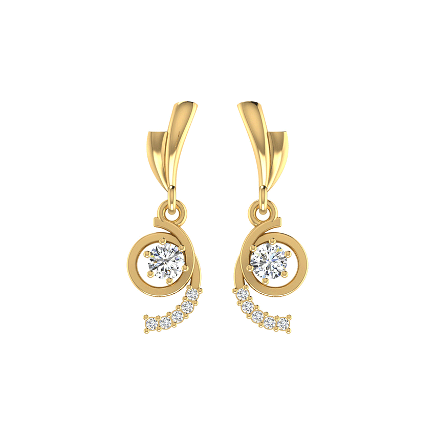 Celestial Spark Diamond Earrings
