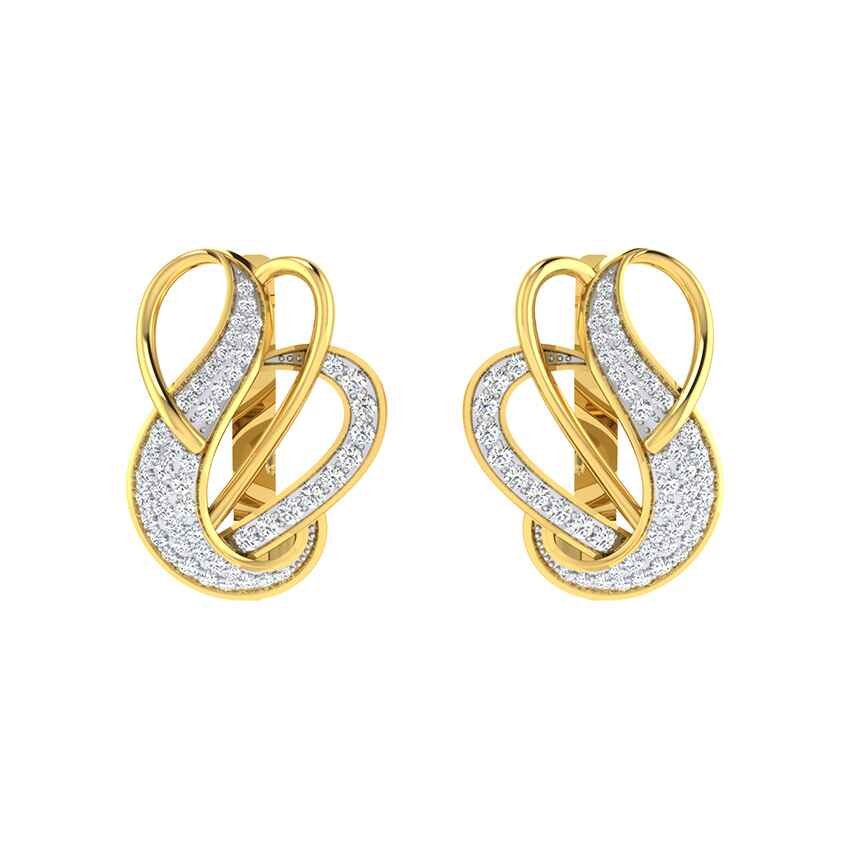 Glistening Glow Diamond Earrings Bali