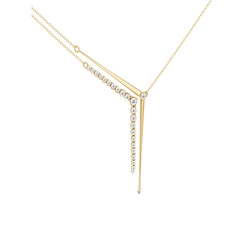 Ethereal Radiance Diamond Pendant