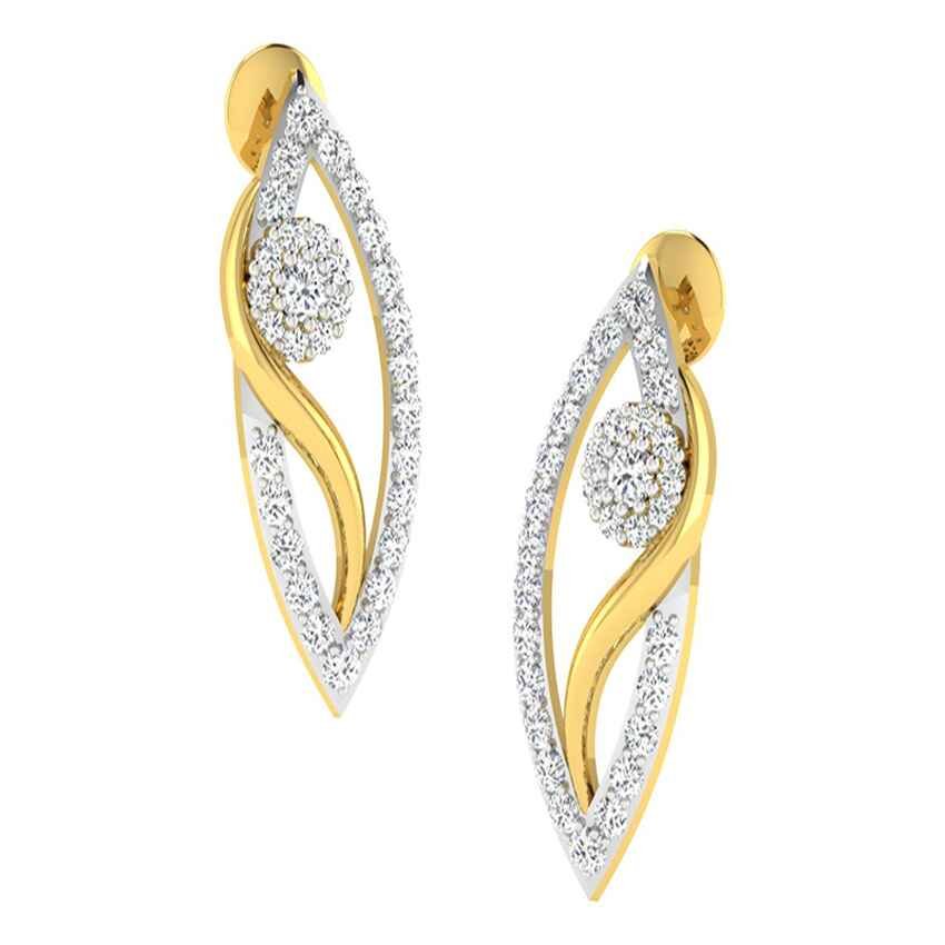 Whispers of the Wind Diamond Earrings